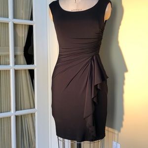 White House Black Market black midi dress